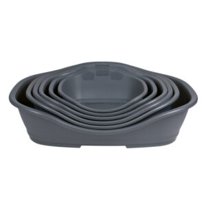 Corbeille sleeper plastique 88*62cm gris foncé