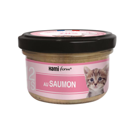 Cuisiné pour chaton au saumon de chez hamiform