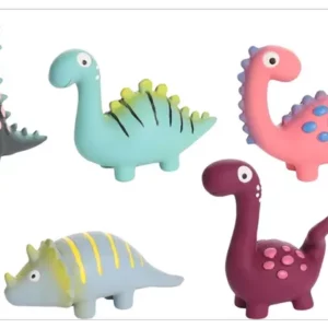 jouet dinosaure en latex pour chien
