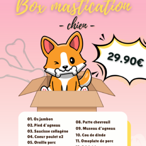 Box mastication | sans abonnement